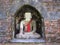 Buddha image in Mrauk U, Myanmar