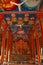 Buddha image and Murals at Wat Preah Prom Rath, Siem Reap