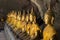 Buddha images in Khao Luang Cave,Phetchaburi province,Thailand