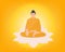 The Buddha meditated on the Abhidhamma after his enlightenment