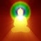 Buddha meditation inner light halo