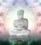 Buddha in peaceful meditation