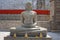 Buddha in Polonnaruwa temple - medieval capital of