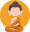 Buddha Purnima or Vesak Day in Meditation