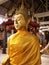 Buddha sculpture in one of the temples of Ayutthaya, former capital of the kingdom of Siam. Thailand