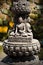 Buddha sculpture in Tibetan Monastery
