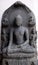 Buddha seated in bhumisparsha