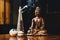 Buddha SiddhÄrtha Gautama and incense
