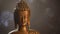 Buddha and smoke of incense sticks