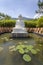 Buddha statue architecture detail in Ba Na Hills, Vietnam