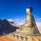 Buddha statue at Hemis Monastery