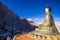 Buddha statue at Hemis Monastery