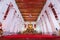 Buddha statue inside the Golden Buddha temple in Bangkok, Thailand