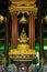 Buddha statue inside Thailand temple buddhist wat