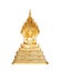 Buddha statue isolated on white background, Thailand Art