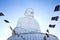 Buddha Statue in Linh Ung Pagoda in Ba Na Hills Mountain