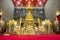 Buddha statue name Luang Pho Phet in ubosot for people praying