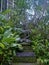 Buddha statue in the rainforest in Bali