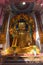 Buddha statue in a temple, Hong Kong