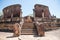 Buddha statue in Vatadage, ancient city of Polonnaruwa, Sri Lanka. Unesco World Heritage Site.