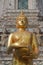 Buddha statue in wat aroon bangkok thailand