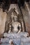 buddha statue in wat chai wattanaram, ayutthaya, thailand