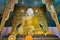 Buddha Statue at Wat Chong Klang and Wat Chong Kham in Mae Hong Son, Thailand