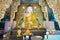 Buddha Statue at Wat Chong Klang and Wat Chong Kham in Mae Hong Son, Thailand