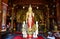 Buddha Statue of Wat Ming Mueang in Chiang Rai, Thailand