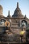 Buddha statues on Banjar budhist temple Bali