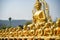 Buddha Statues at Phuttha Utthayan Makha Bucha Anusorn in Thailand