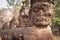 Buddha statues on the road, Angkor Wat, Cambodia