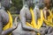 Buddha Statues in Seema Malaka Temple, Colombo, Sri Lanka