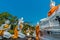 Buddha statues Wat Yai Chai Mongkhon Ayutthaya bangkok Thailand