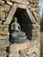 Buddha: stone stupa niche