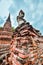 Buddha Sukhothai Mahathat Temple in Thailand