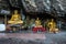 Buddhas along Cave on Holy Mountain Mount Phousi, Luang Prabang, Laos