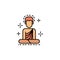 Buddhism, Buddha, prophet icon. Element of history color icon for mobile concept and web apps. Color Buddhism, Buddha, prophet