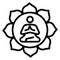 Buddhism Isolated Vector Icon which can easily modify or edit