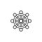 buddhism outline icon. Element of religion sign for mobile concept and web apps. Thin line buddhism outline icon can be used for