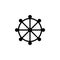 Buddhism Wheel of Drahma sign icon. Element of religion sign icon for mobile concept and web apps. Detailed Buddhism Wheel of Drah