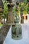 Buddhist bells hanging on a tree branch mascots in Thailand