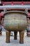 The Buddhist bronze cauldron in Chongshen monastery.