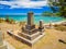 Buddhist Cemetery of Mantokuji Soto Zen Mission in Paia, Maui Hawaii