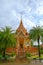 Buddhist chapel at the Wat Chalong temple in Phuket, Thailand.