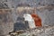 Buddhist Chortens for protection from evil spirits. Upper Mustang. Nepal.