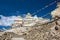 Buddhist chortens or stupas in Ladakh, India