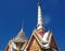 Buddhist crematorium soars into blue sky