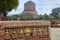 Buddhist Dhamek stupa in Sarnath, near Varanasi, India