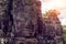 Buddhist faces Bayon Temple, Angkor wat.